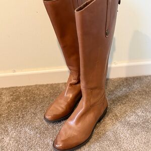 Sam Edelman Tan Leather Boots